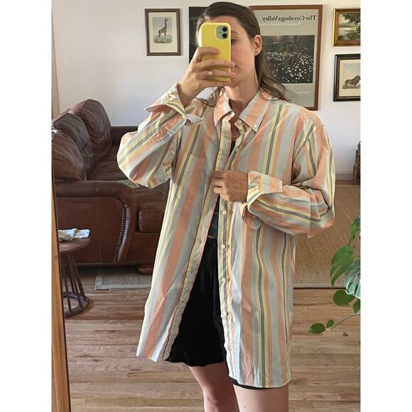 Ralph Lauren Other - Ralph Lauren Vintage Pinstripe Button Down Shirt